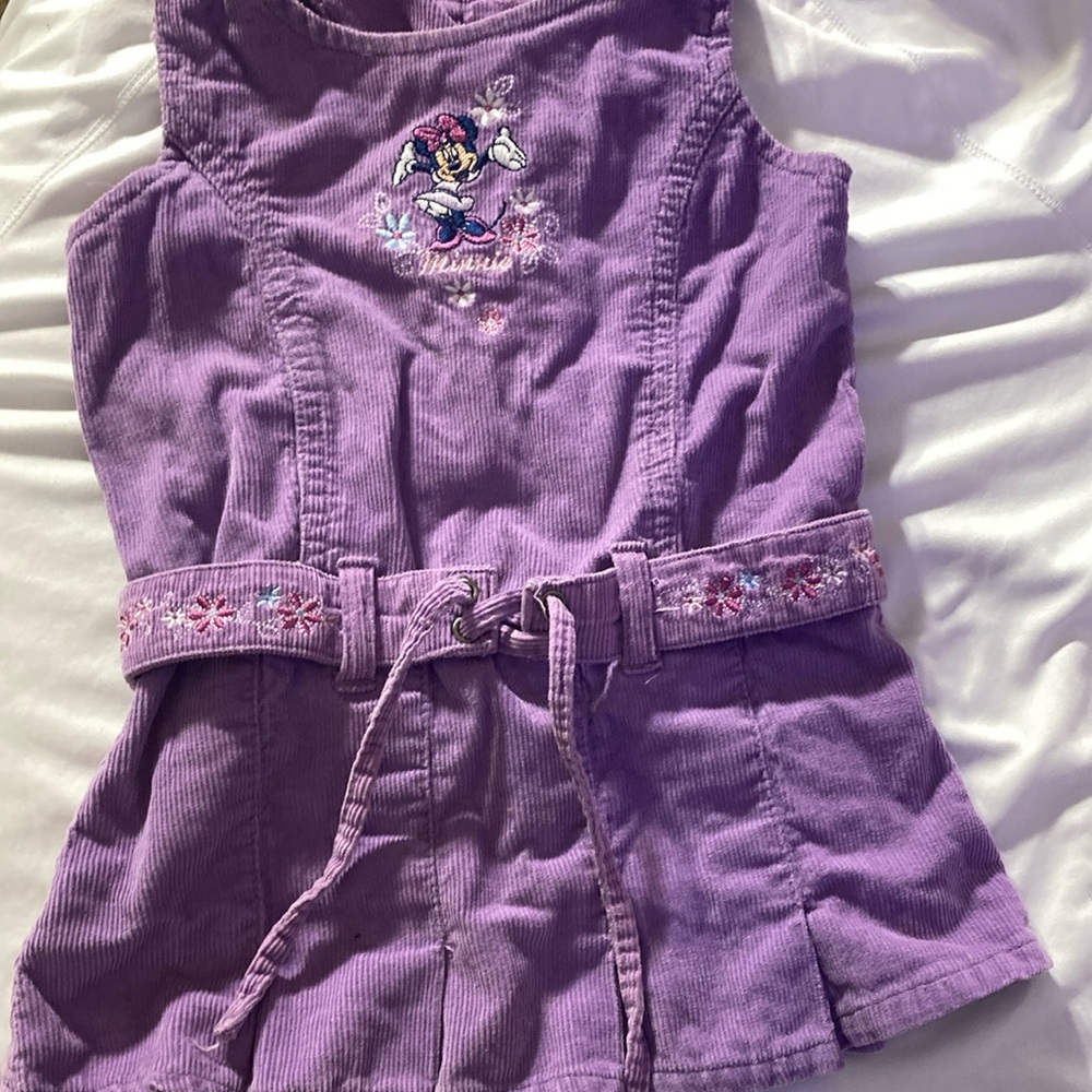 Disney Purple Minnie flower dress